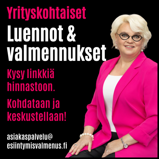 Luennot ja valmennukset - Niina Sainius
